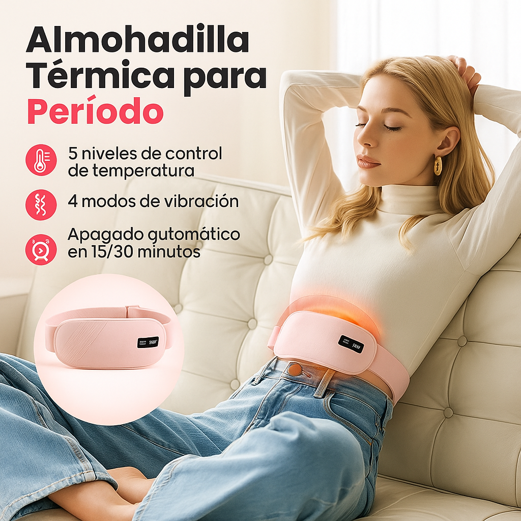 LunaRelief™ – Cinturón menstrual