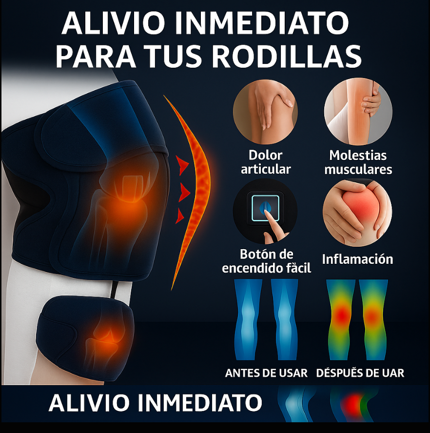 Alivio360™ – Rodillera Terapéutica Inteligente
