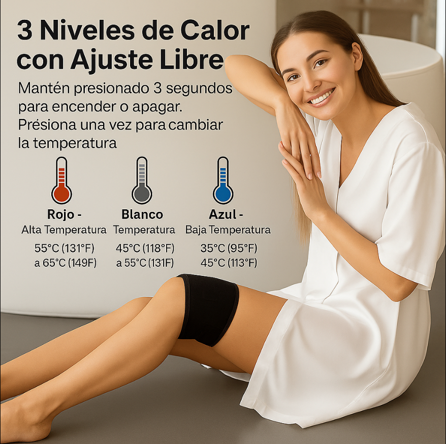 Alivio360™ – Rodillera Terapéutica Inteligente