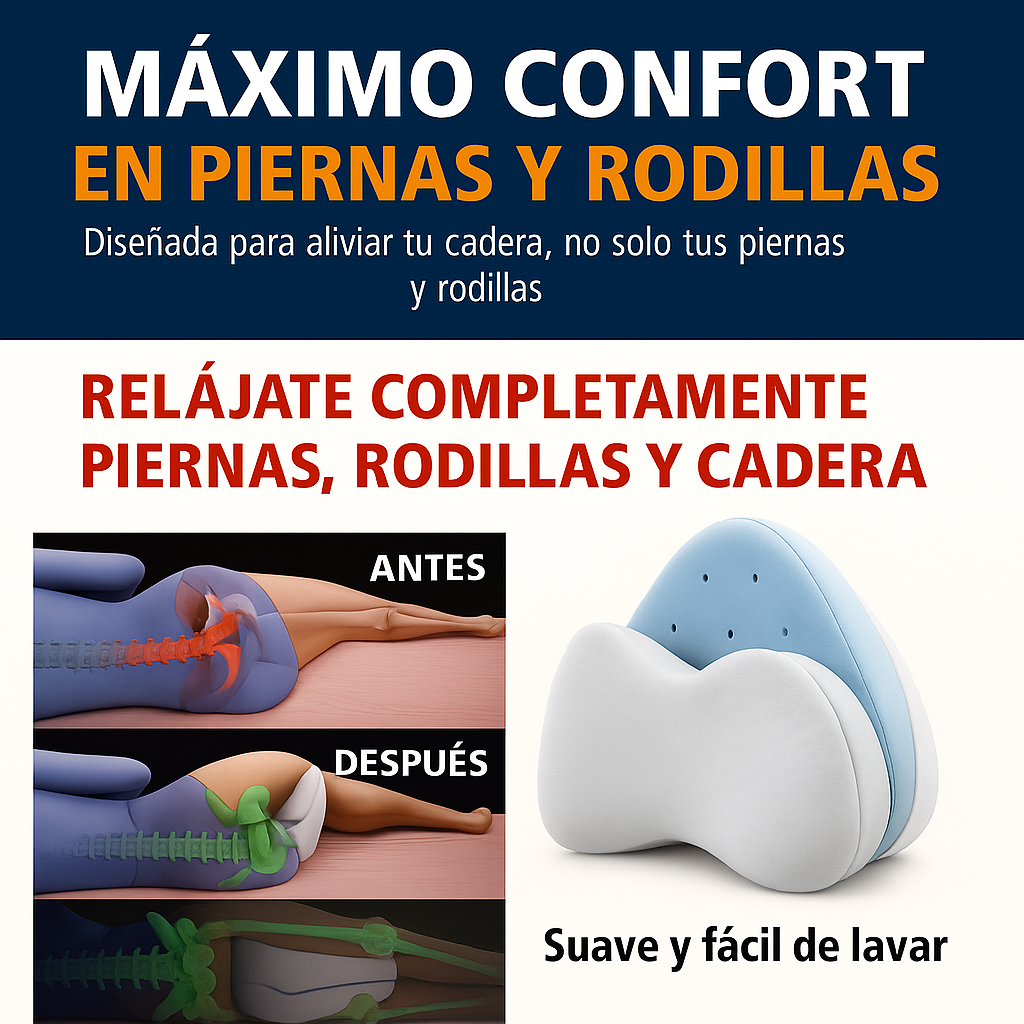 DualComfort–Almohada Ortopédica